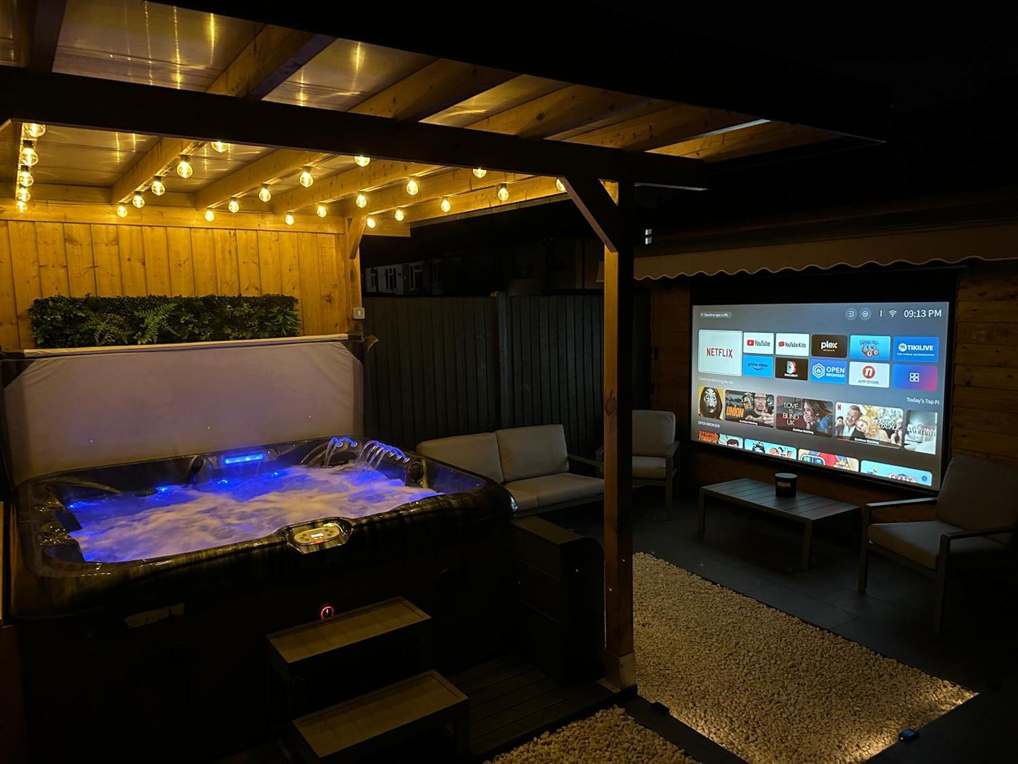 Ferienwohnung Wild & Free Hot Tub Retreat Dartford Exterior foto